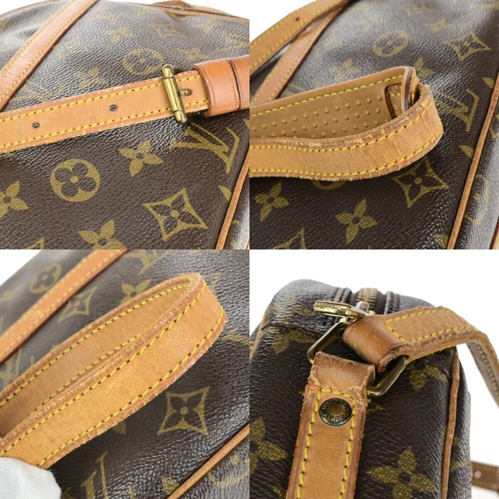 LOUIS VUITTON Senlis Shoulder Bag Monogram Leather Brown France - Picture 8 of 16